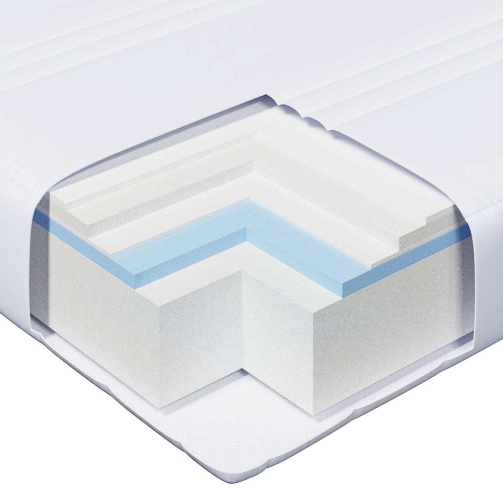 Bedframe met matras Bruin 80 x 200 cm Massief grenenhout is nu te koop bij PeponiXL, paradijselijk wonen!