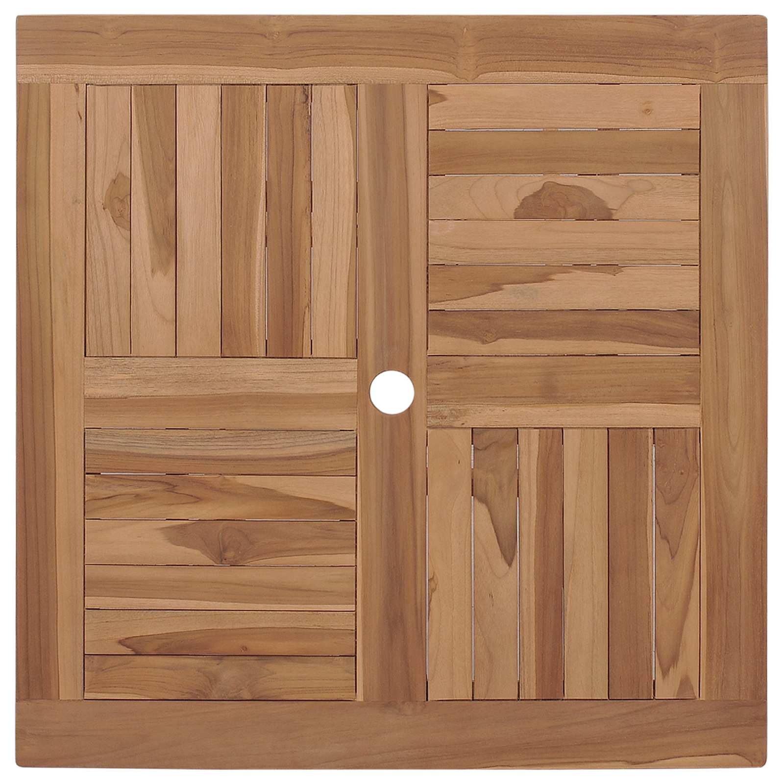 Tuin eettafelset 3 pcs Bruin Massief Acaciahout is nu te koop bij PeponiXL, paradijselijk wonen!