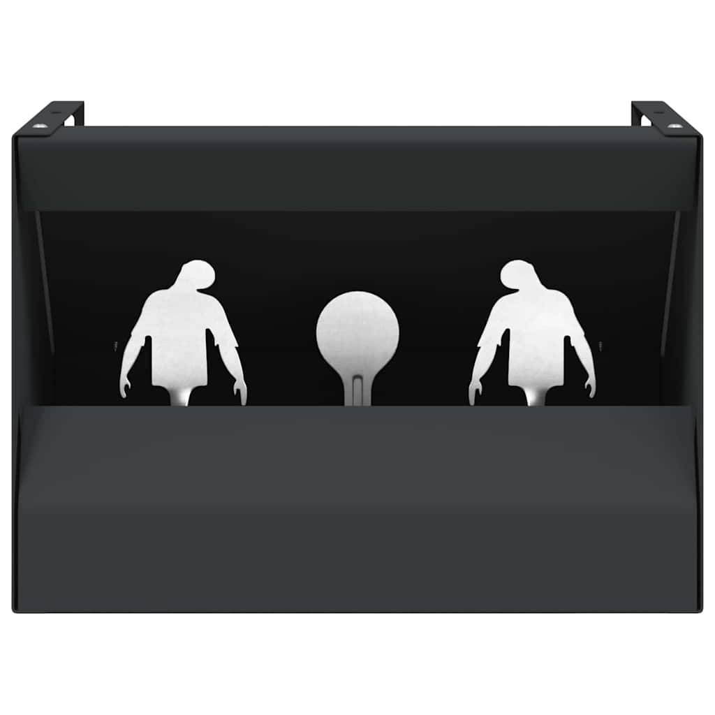 Kogel Trap Box Zwart 29 x 22 x 20 cm Staal is nu te koop bij PeponiXL, paradijselijk wonen!