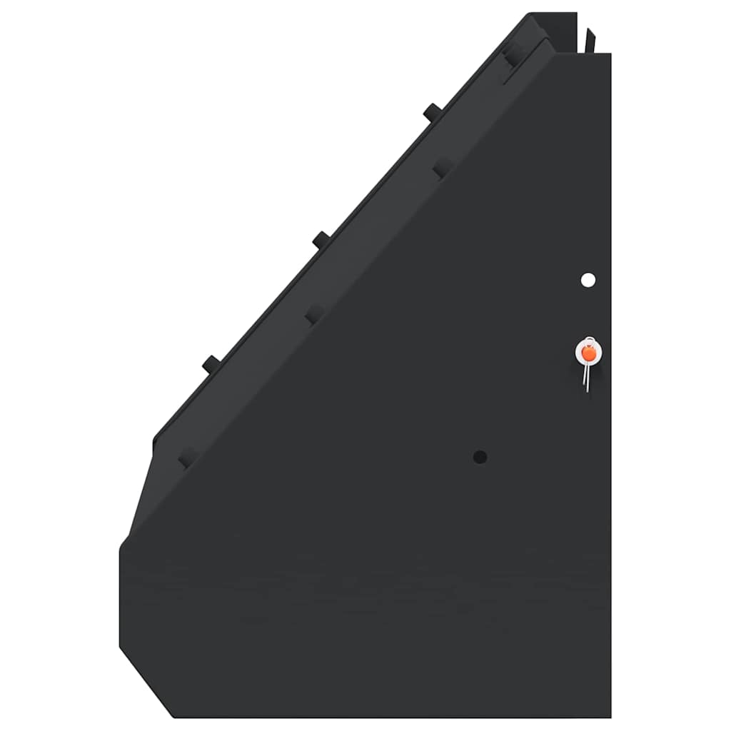 Kogelvanger Zwart 31 x 23 x 31,5 cm Staal is nu te koop bij PeponiXL, paradijselijk wonen!