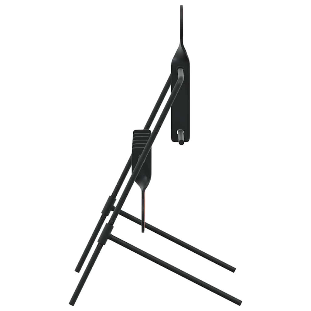 Terugstellend Doel Zwart 38 x 20 x 33.5 cm Staal is nu te koop bij PeponiXL, paradijselijk wonen!