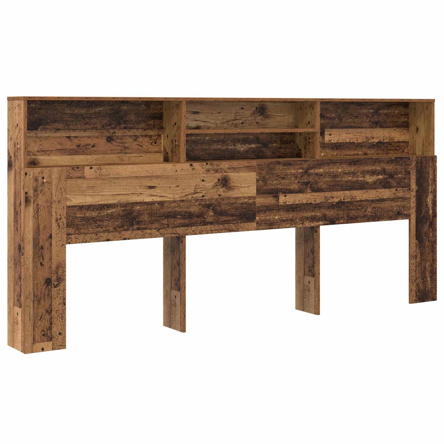 Hoofdeinde kas Oudhout 220 x 19 x 101,5 cm Bewerkt hout is nu te koop bij PeponiXL, paradijselijk wonen!