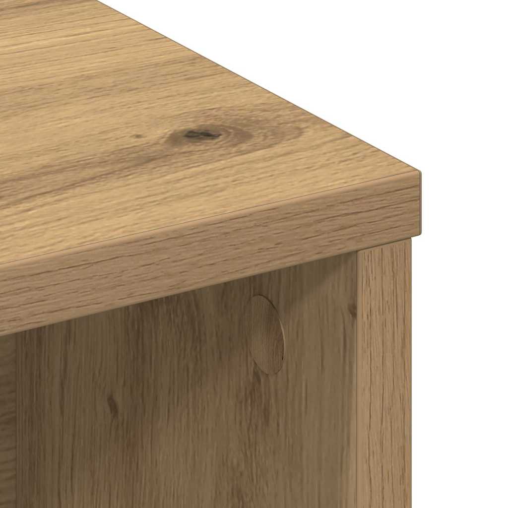 Hoofdeinde kas Artisan Eiken 220 x 19 x 101,5 cm Bewerkt hout is nu te koop bij PeponiXL, paradijselijk wonen!