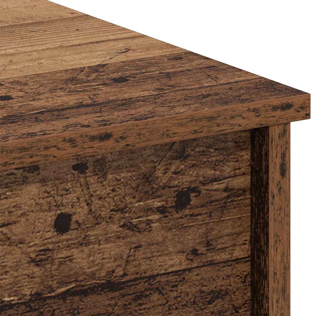 Salontafel Oud Hout 80 x 50,5 x 41,5 cm Bewerkt hout is nu te koop bij PeponiXL, paradijselijk wonen!