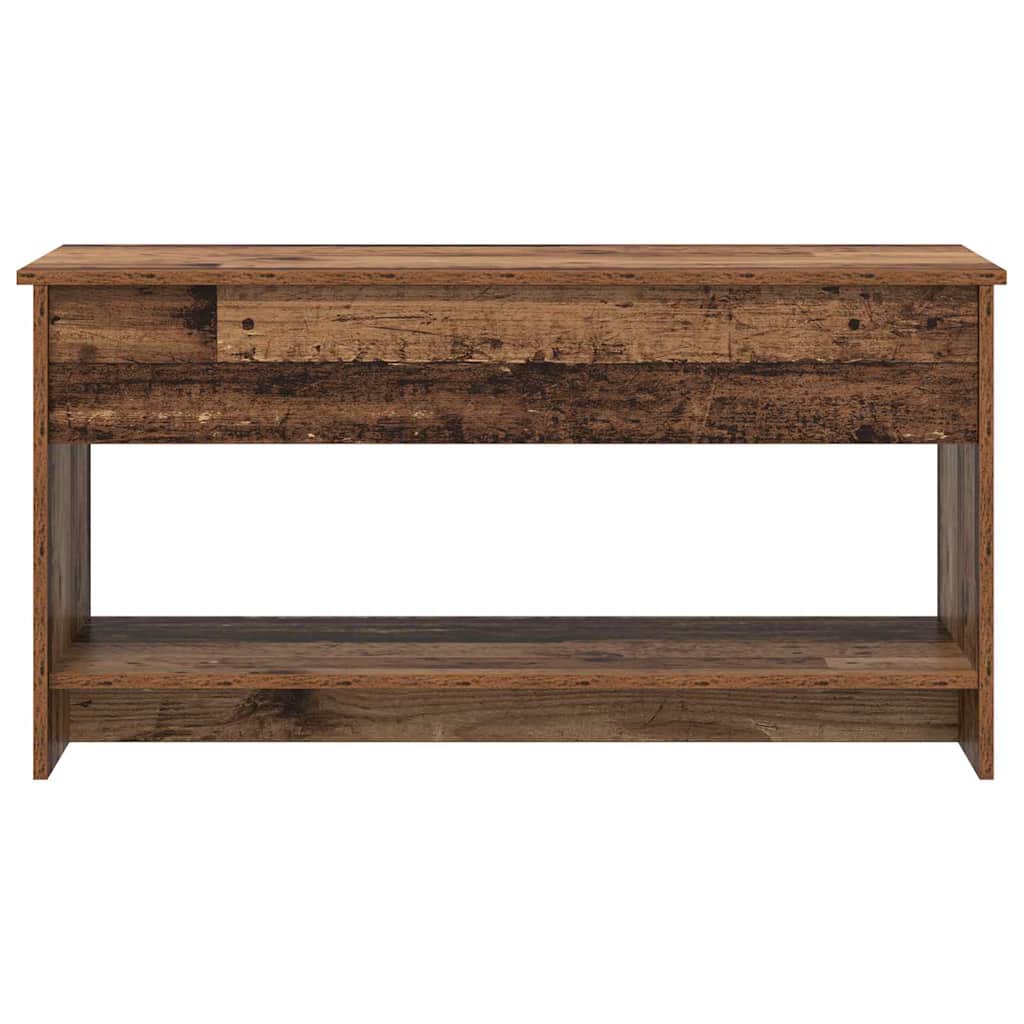 Salontafel Oud Hout 80 x 50,5 x 41,5 cm Bewerkt hout is nu te koop bij PeponiXL, paradijselijk wonen!