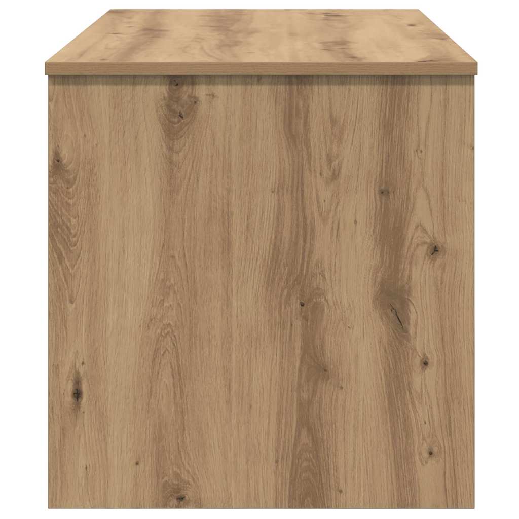 Salontafel Artisan Eiken 80 x 50,5 x 41,5 cm Bewerkt hout is nu te koop bij PeponiXL, paradijselijk wonen!
