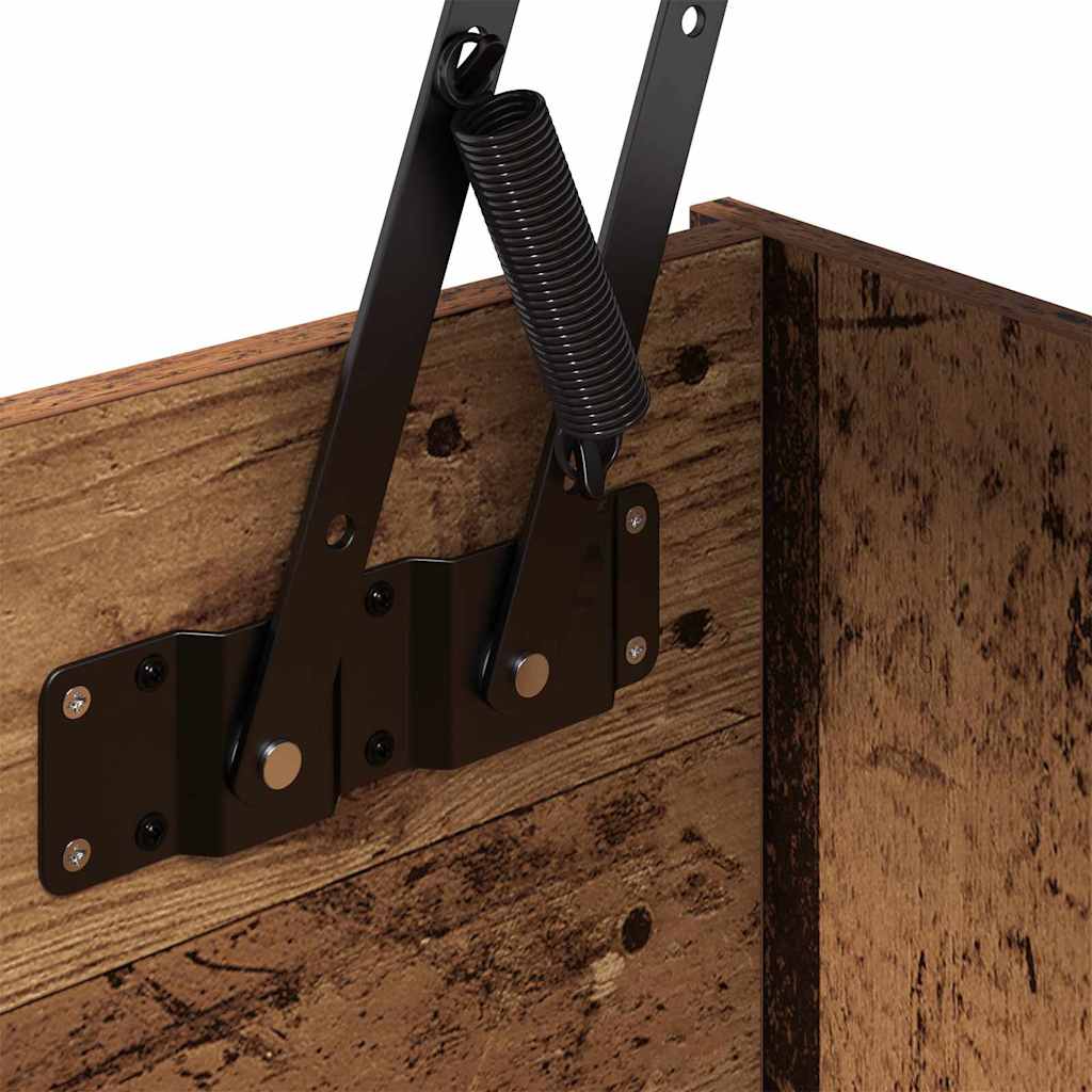 Salontafel Oud Hout 102 x 50,5 x 46,5 cm Bewerkt hout is nu te koop bij PeponiXL, paradijselijk wonen!
