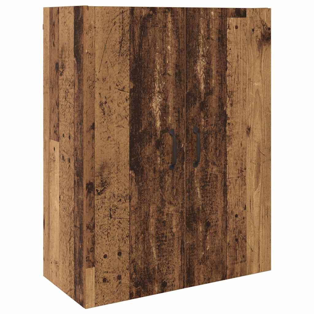 Wandkast Wandgemonteerd Oudhout 69,5 x 34 x 90 cm Bewerkt hout is nu te koop bij PeponiXL, paradijselijk wonen!
