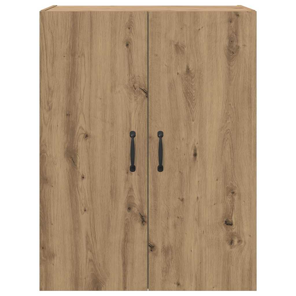 Wandkast Artisan Eiken 69,5 x 34 x 90 cm Bewerkt hout is nu te koop bij PeponiXL, paradijselijk wonen!
