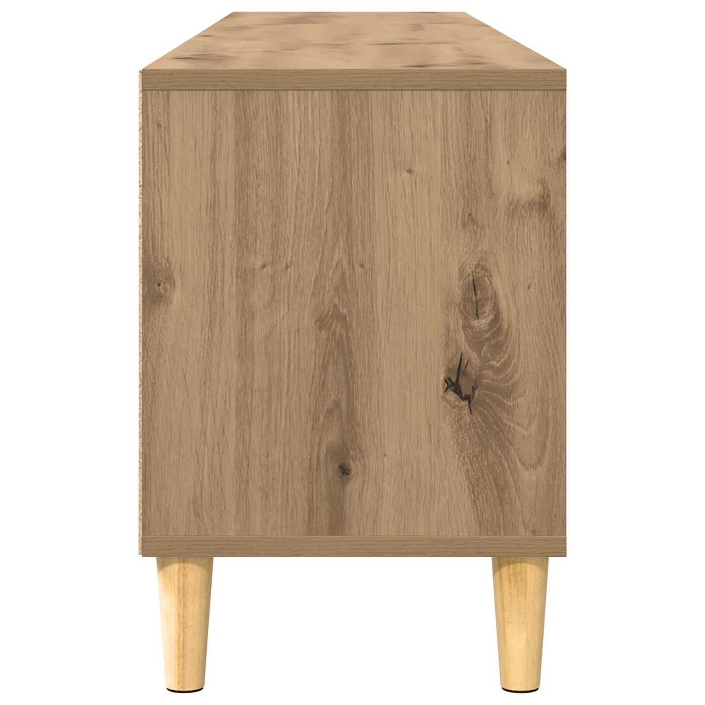 TV-kast 150 x 30 x 45 cm Artisan Eiken Bewerkt hout is nu te koop bij PeponiXL, paradijselijk wonen!