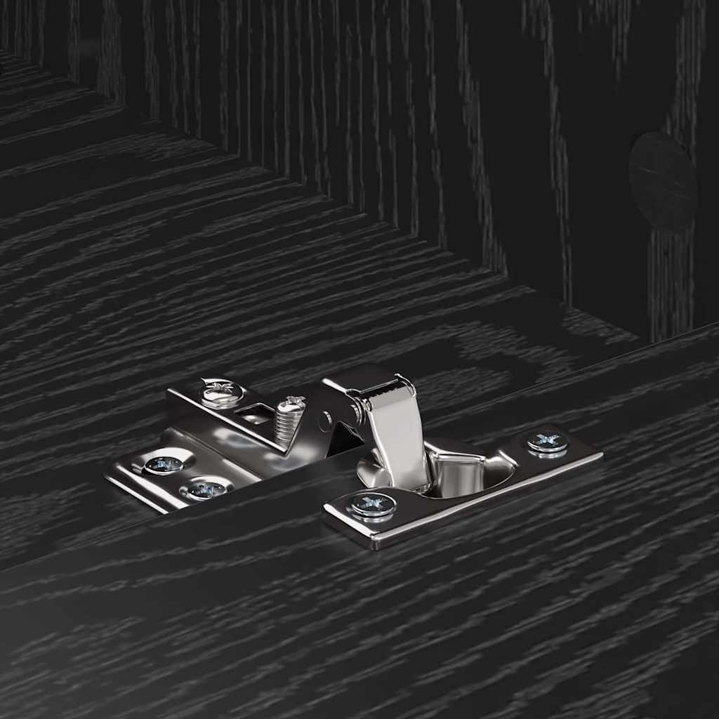 TV-kast met lade Zwart Eiken 150 x 30 x 45 cm Bewerkt hout is nu te koop bij PeponiXL, paradijselijk wonen!