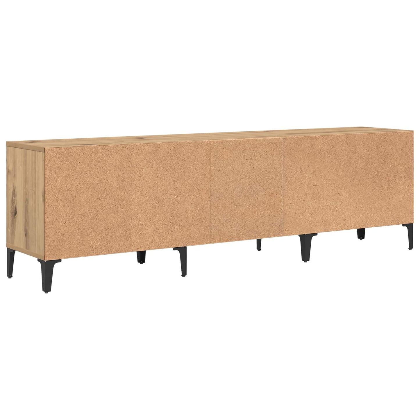 TV-kast 150 x 30 x 45 cm Artisan Eiken Gemonteerd hout en ijzer is nu te koop bij PeponiXL, paradijselijk wonen!