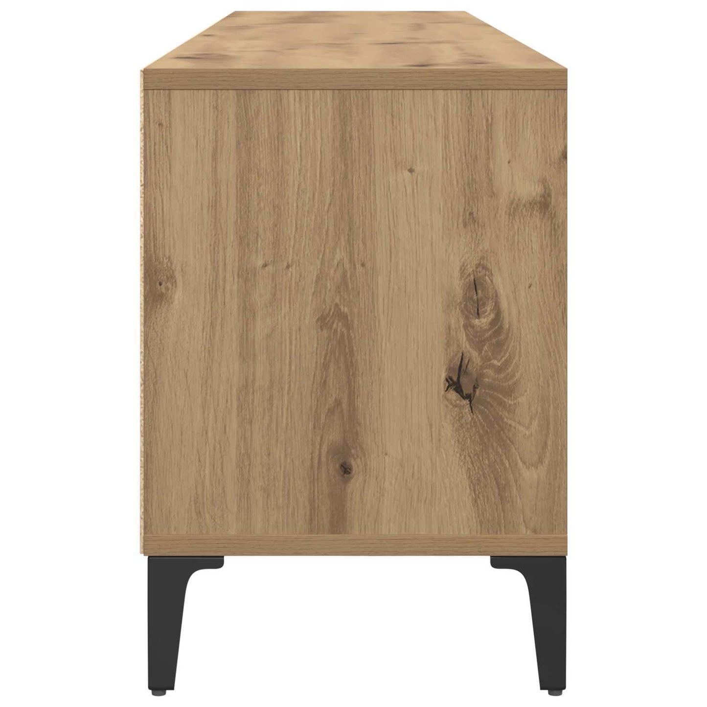 TV-kast 150 x 30 x 45 cm Artisan Eiken Gemonteerd hout en ijzer is nu te koop bij PeponiXL, paradijselijk wonen!