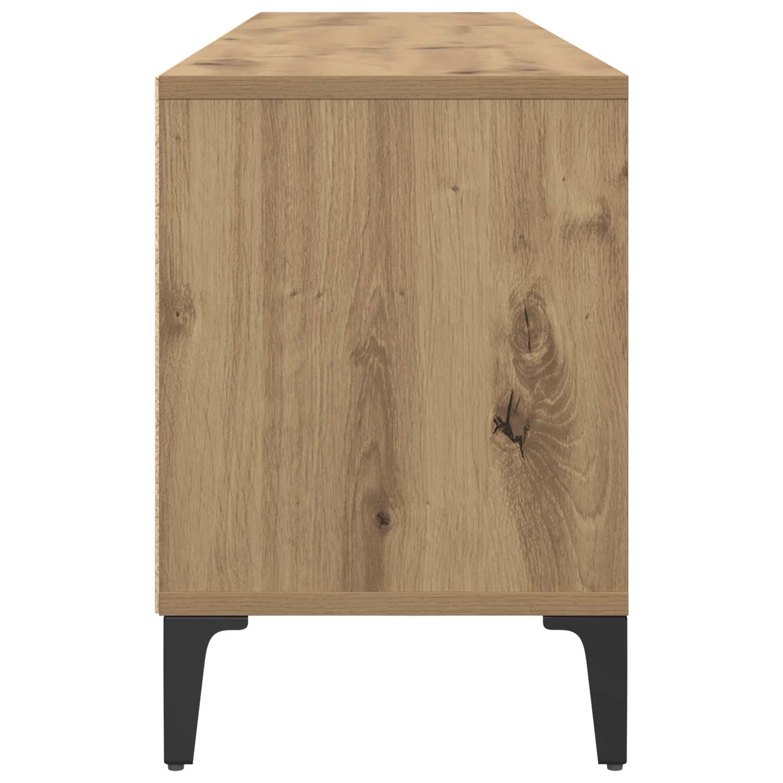 TV-kast 150 x 30 x 45 cm Artisan Eiken Gemonteerd hout en ijzer is nu te koop bij PeponiXL, paradijselijk wonen!