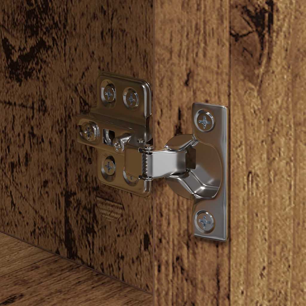 Nachtkastje Oud hout Bewerkt hout is nu te koop bij PeponiXL, paradijselijk wonen!