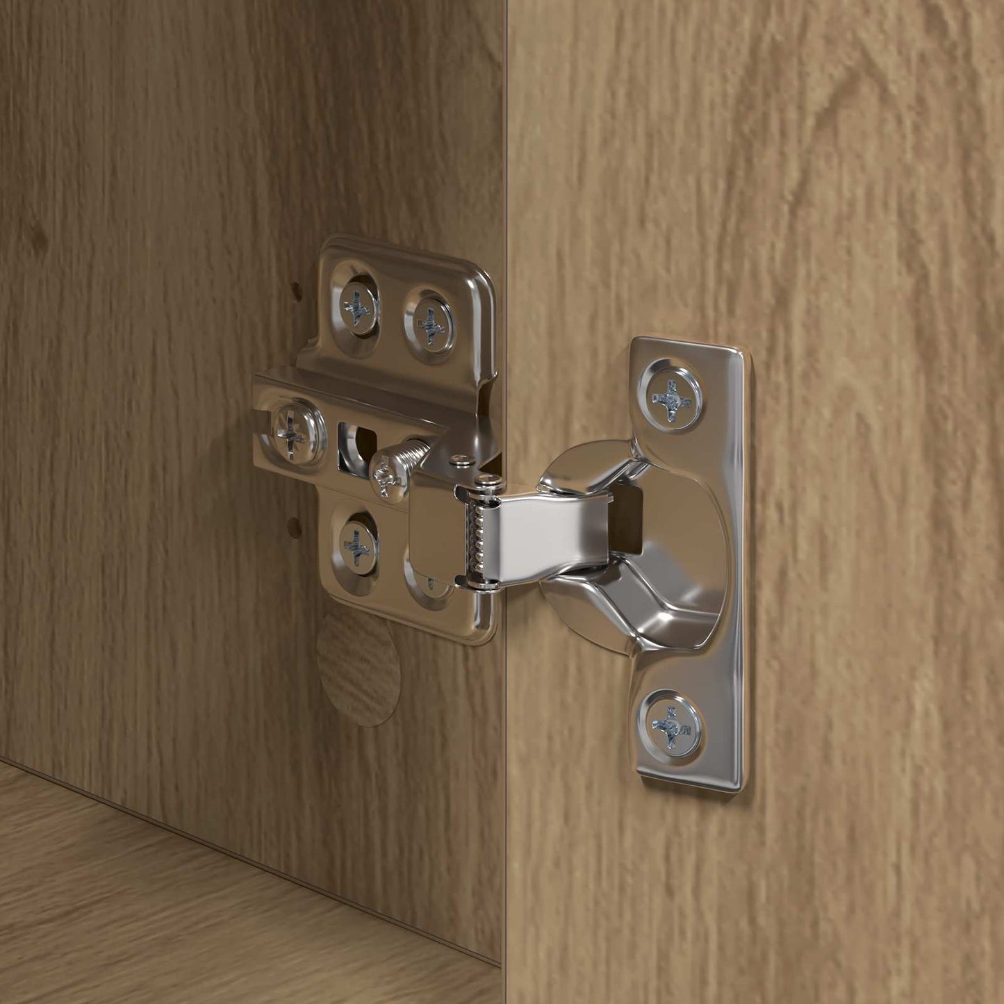 Nachtkastje artisanaal eikenkleurig Bewerkt hout is nu te koop bij PeponiXL, paradijselijk wonen!
