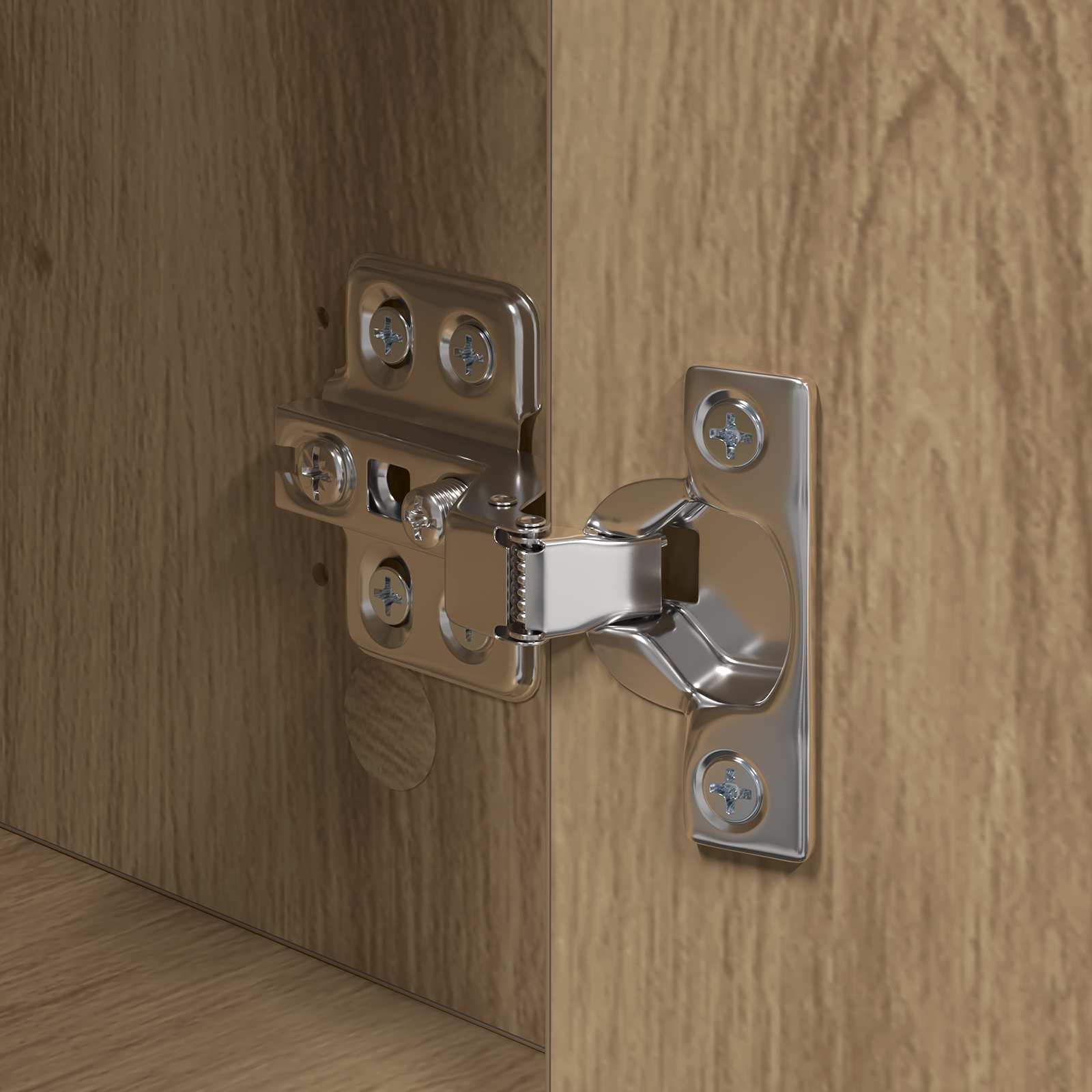 Nachtkastje artisanaal eikenkleurig Bewerkt hout is nu te koop bij PeponiXL, paradijselijk wonen!