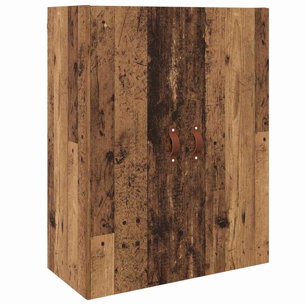 Wandkast Wandgemonteerd Oudhout 69,5 x 34 x 90 cm Bewerkt hout is nu te koop bij PeponiXL, paradijselijk wonen!
