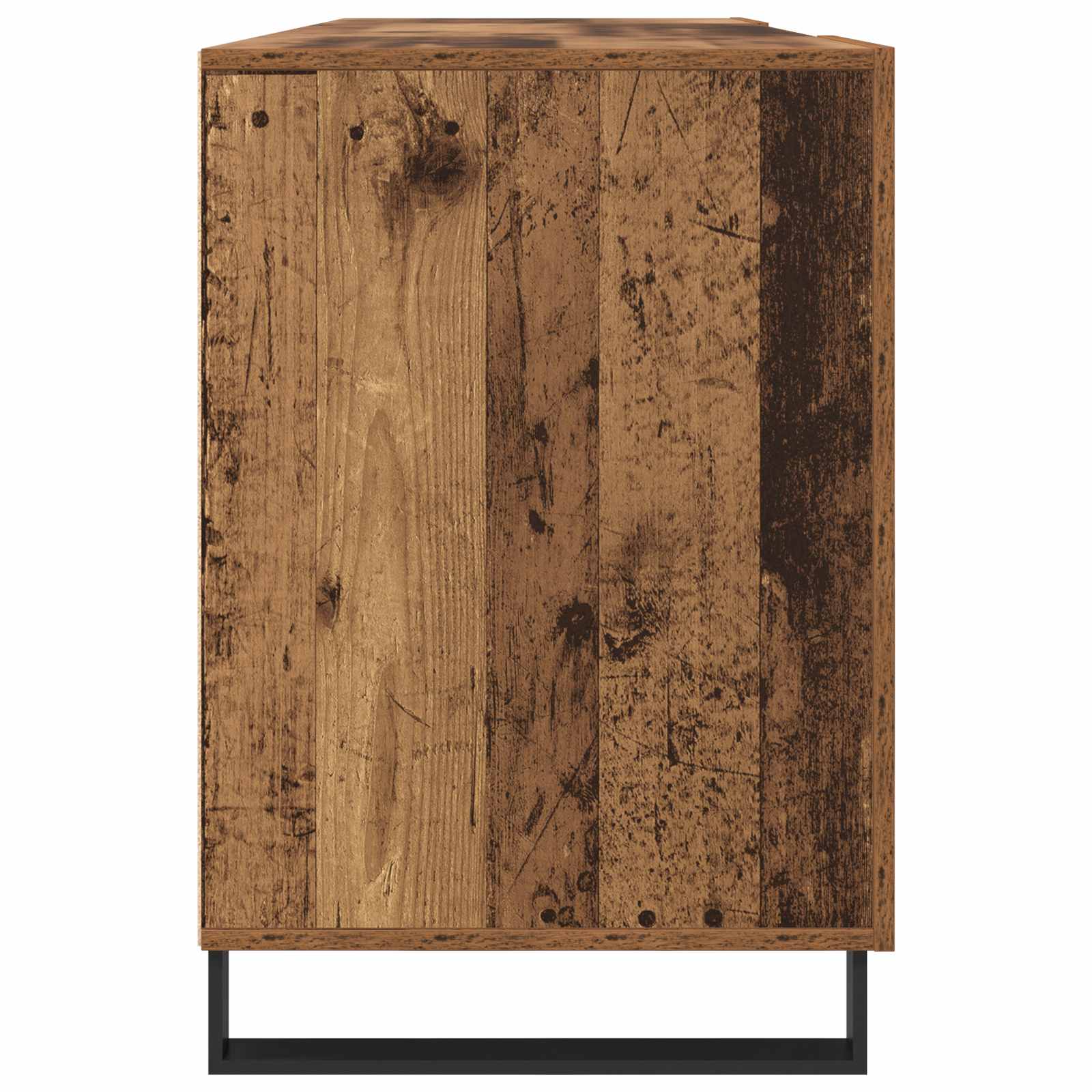 Bureau met plank Oud hout 140 x 50 x 75 cm Bewerkt hout is nu te koop bij PeponiXL, paradijselijk wonen!