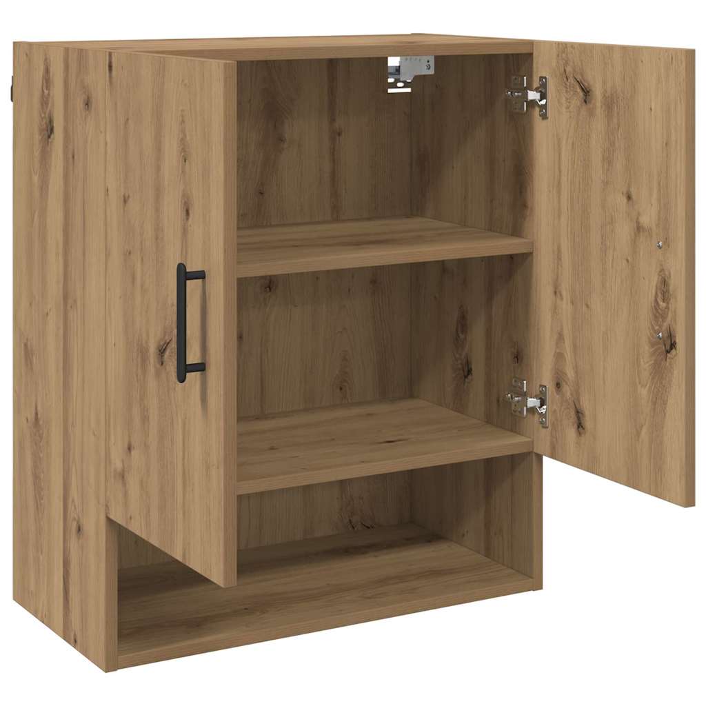 Wandkast Artisan Eiken 60 x 31 x 70 cm Bewerkt hout is nu te koop bij PeponiXL, paradijselijk wonen!
