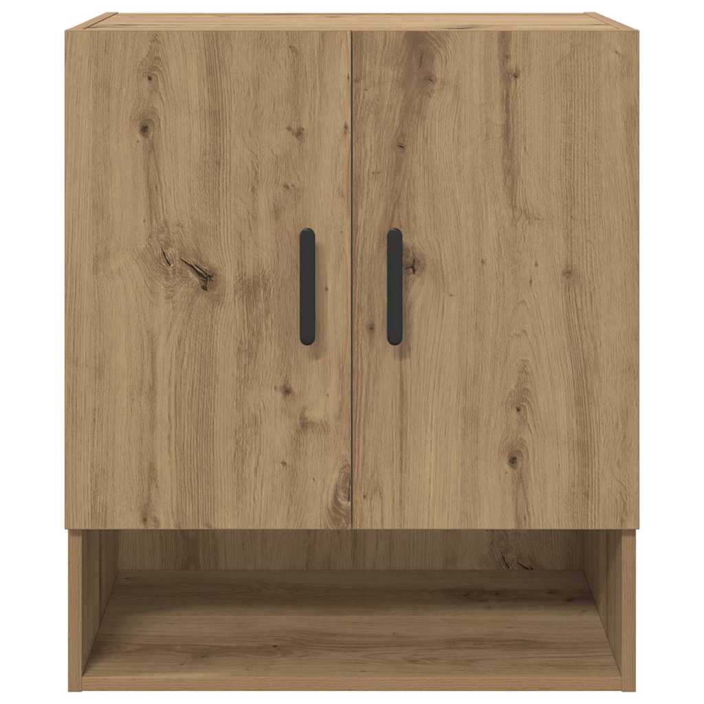 Wandkast Artisan Eiken 60 x 31 x 70 cm Bewerkt hout is nu te koop bij PeponiXL, paradijselijk wonen!