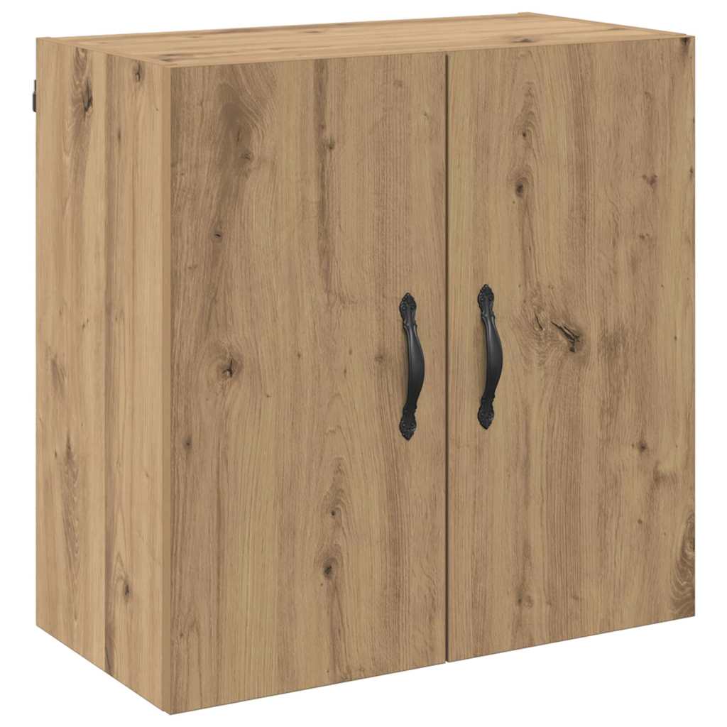 Wandkast Artisan Eiken 60 x 31 x 60 cm Bewerkt hout is nu te koop bij PeponiXL, paradijselijk wonen!