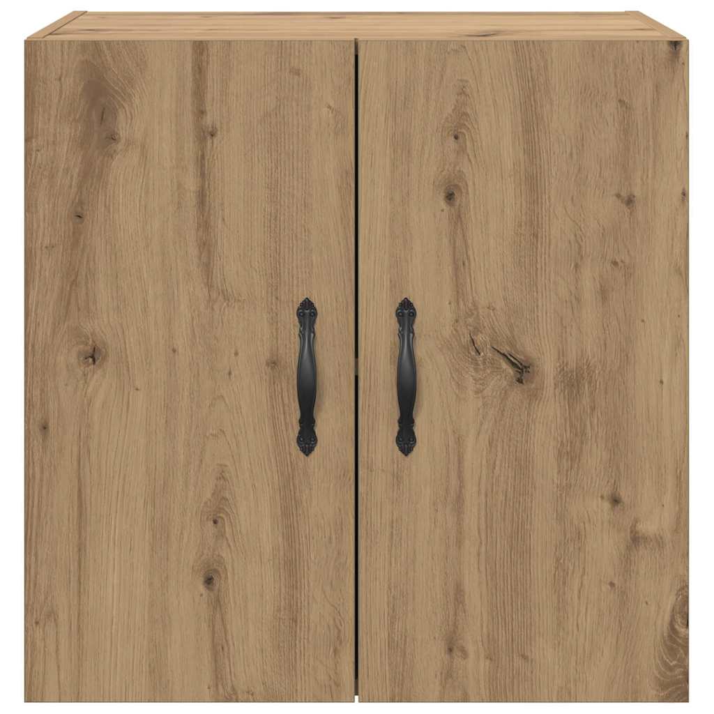 Wandkast Artisan Eiken 60 x 31 x 60 cm Bewerkt hout is nu te koop bij PeponiXL, paradijselijk wonen!