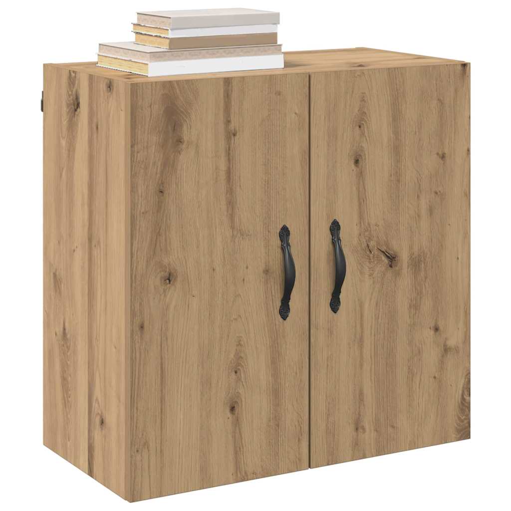 Wandkast Artisan Eiken 60 x 31 x 60 cm Bewerkt hout is nu te koop bij PeponiXL, paradijselijk wonen!