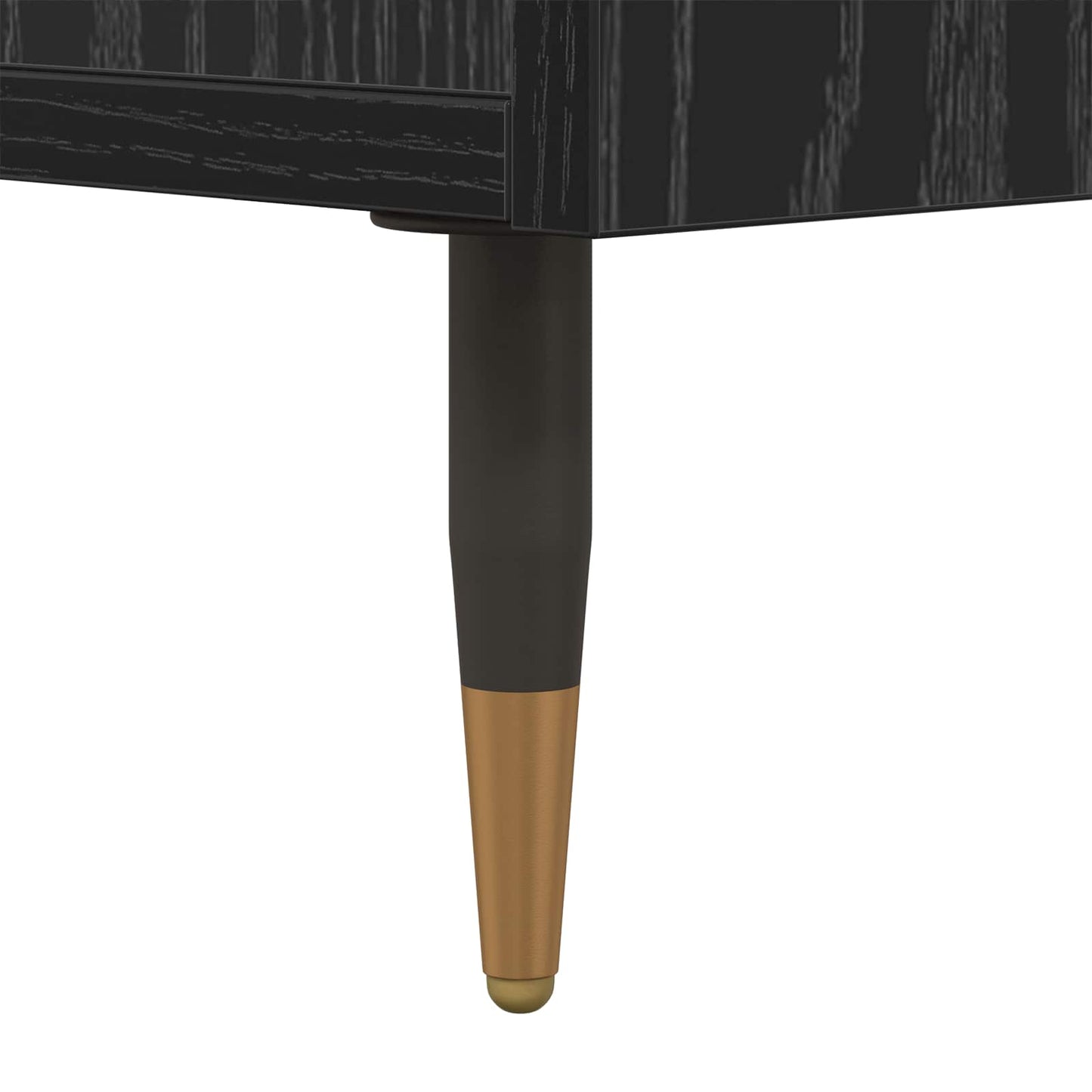 TV-kast Zwart eiken 150 x 30 x 50 cm Bewerkt hout is nu te koop bij PeponiXL, paradijselijk wonen!