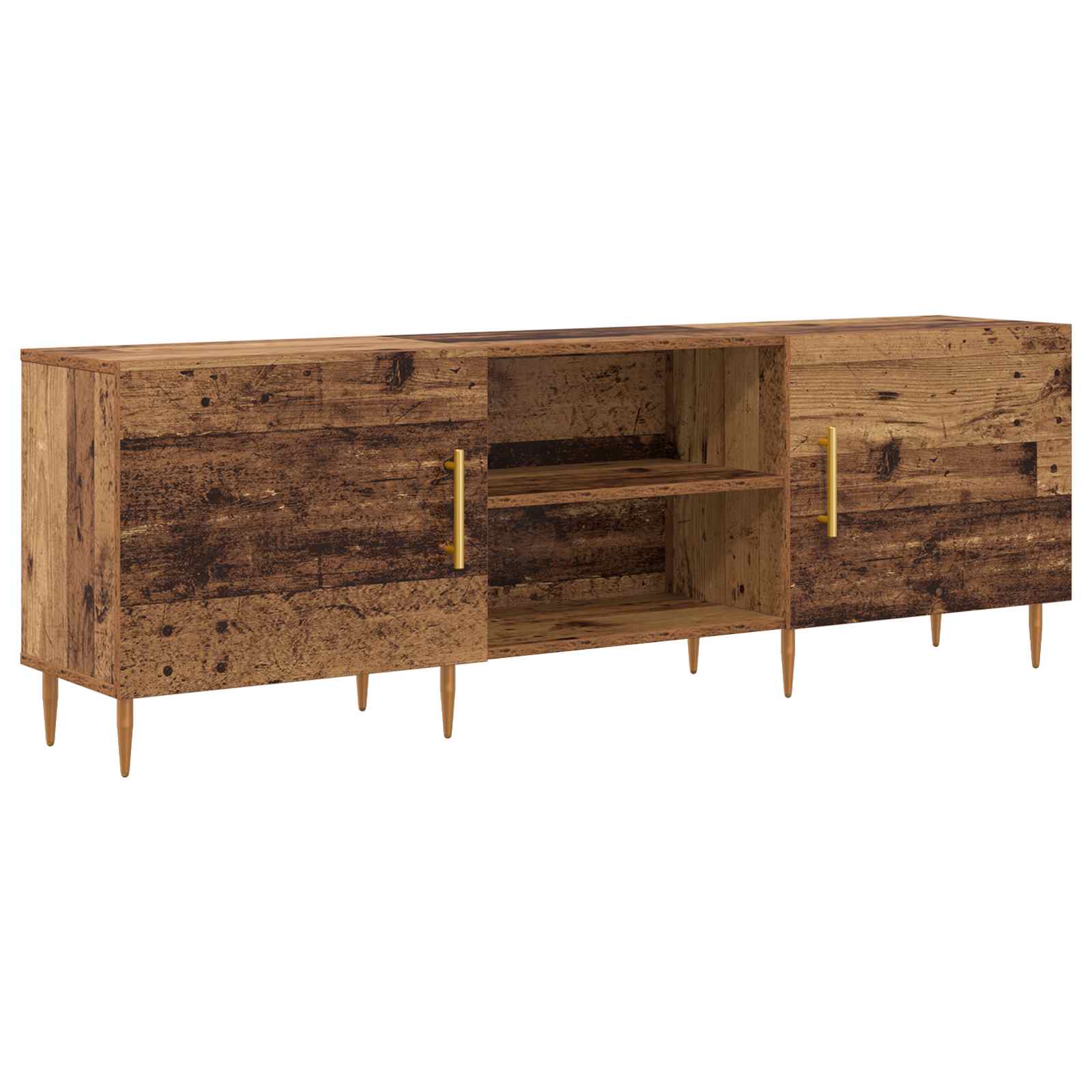 TV-kast Oud hout 150 x 30 x 50 cm Bewerkt hout is nu te koop bij PeponiXL, paradijselijk wonen!