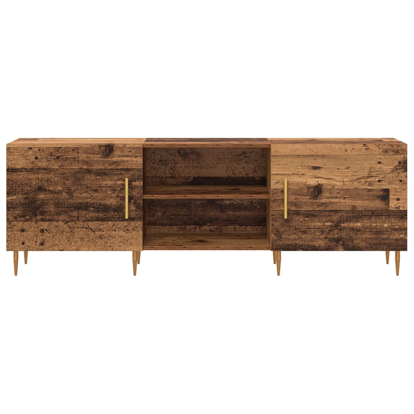 TV-kast Oud hout 150 x 30 x 50 cm Bewerkt hout is nu te koop bij PeponiXL, paradijselijk wonen!