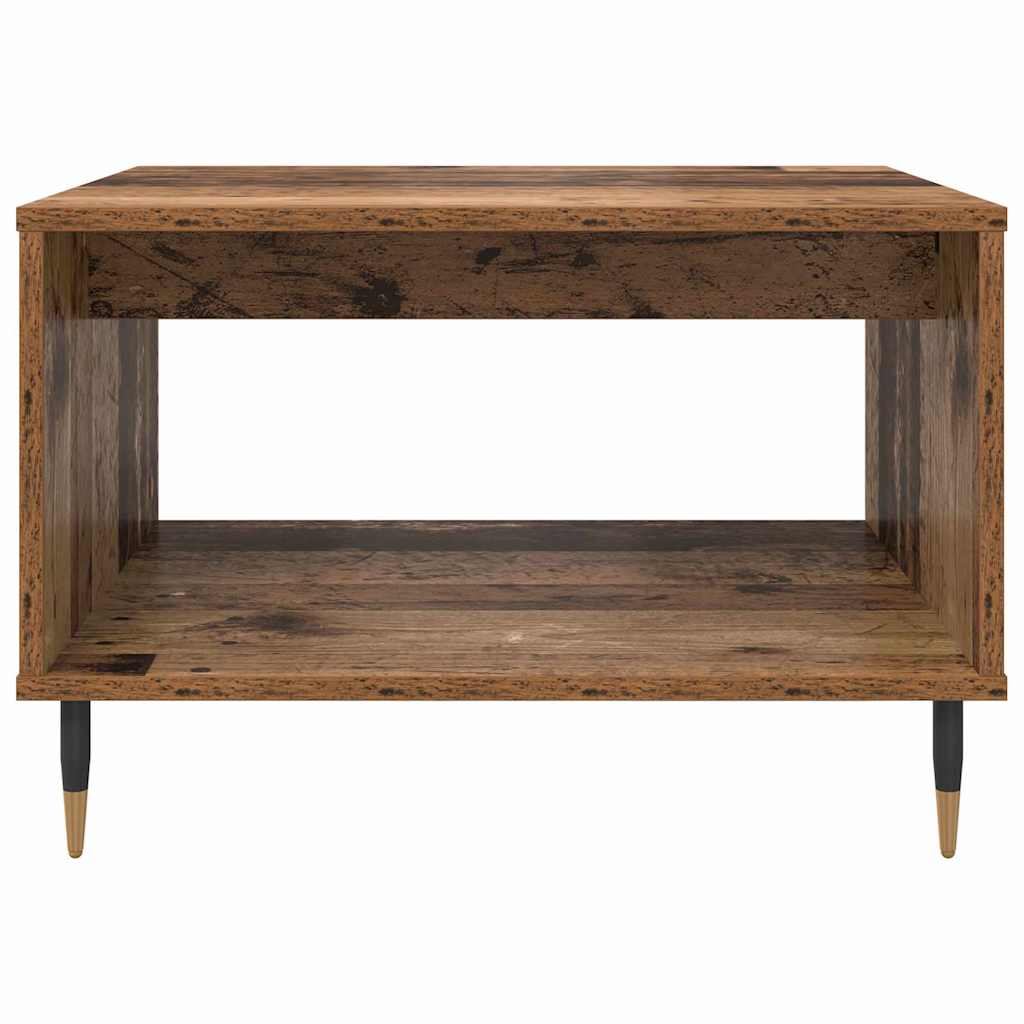 Salontafel Oud hout 60 x 50 x 40 cm Bewerkt hout is nu te koop bij PeponiXL, paradijselijk wonen!