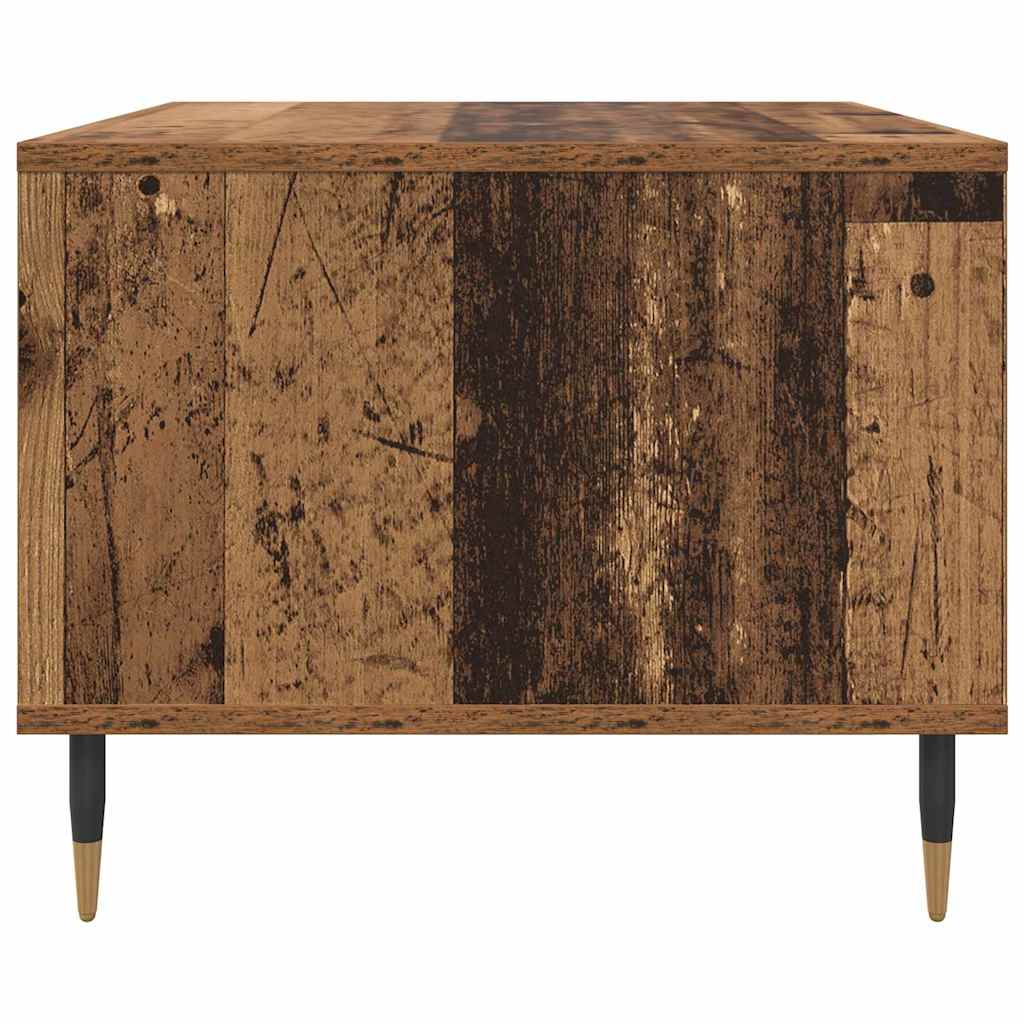 Salontafel Oud hout 60 x 50 x 40 cm Bewerkt hout is nu te koop bij PeponiXL, paradijselijk wonen!