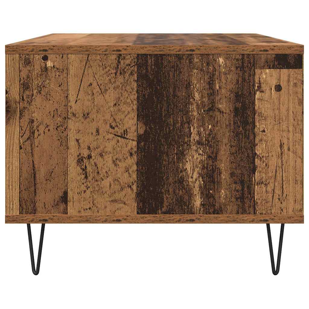 Salontafel Oud hout 60 x 50 x 40 cm Bewerkt hout is nu te koop bij PeponiXL, paradijselijk wonen!
