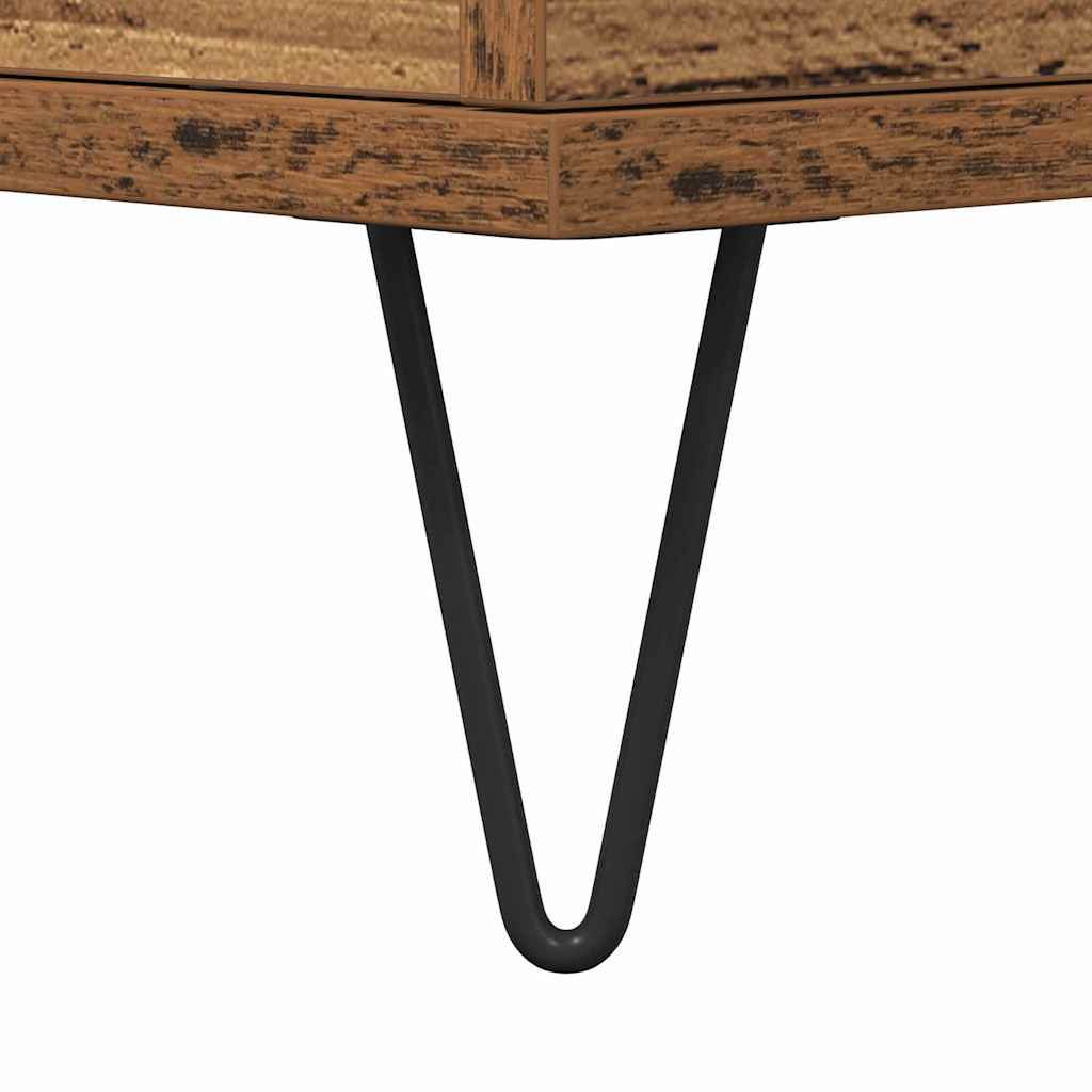 Salontafel Oud hout 90 x 44.5 x 45 cm Bewerkt hout is nu te koop bij PeponiXL, paradijselijk wonen!