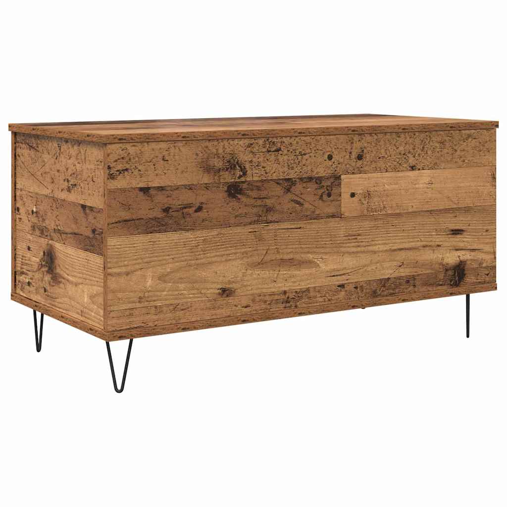 Salontafel Oud hout 90 x 44.5 x 45 cm Bewerkt hout is nu te koop bij PeponiXL, paradijselijk wonen!