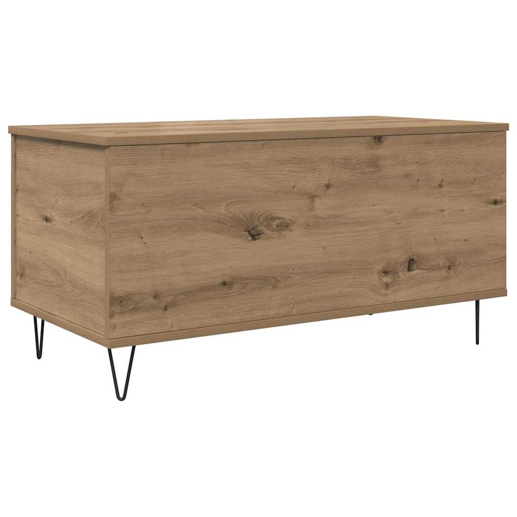 Salontafel artisanaal eikenkleurig 90 x 44.5 x 45 cm is nu te koop bij PeponiXL, paradijselijk wonen!