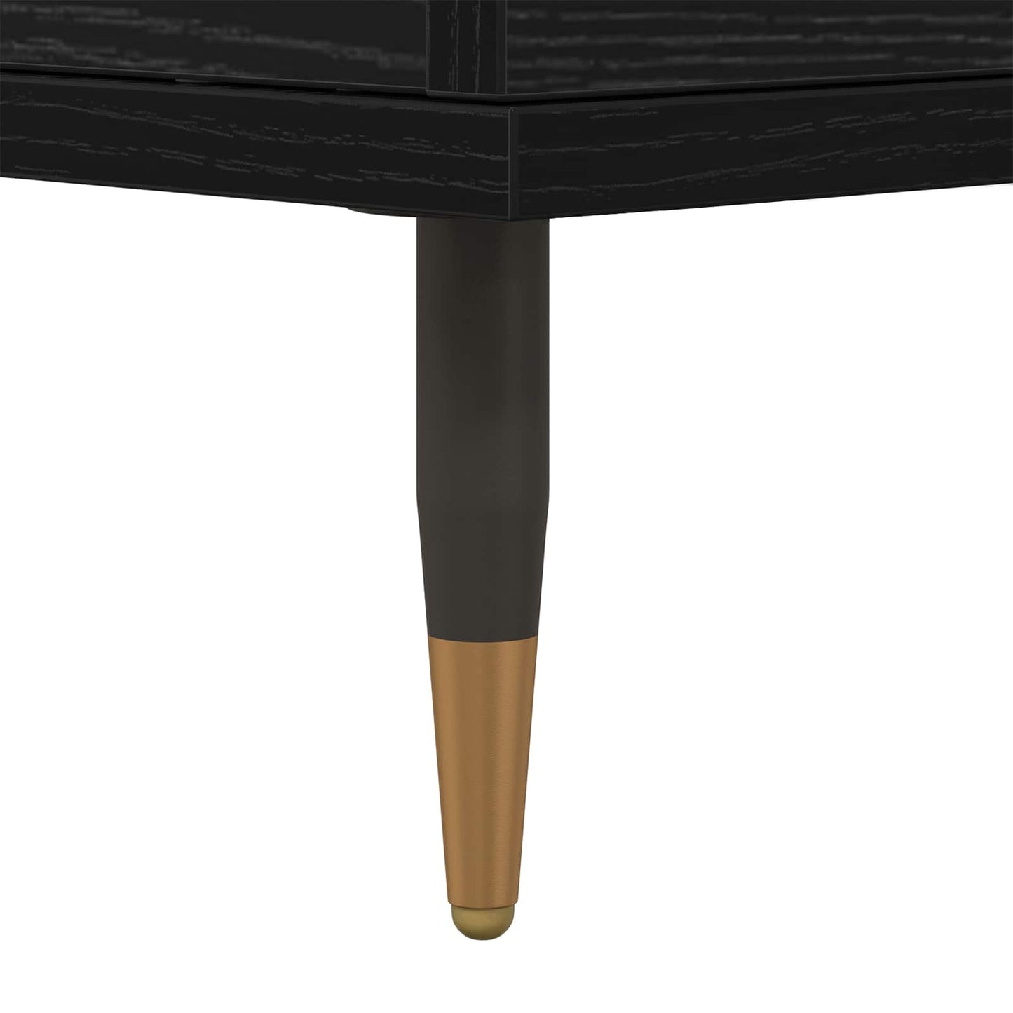 Highboard Zwart 60 x 36 x 110 cm Bewerkt hout is nu te koop bij PeponiXL, paradijselijk wonen!
