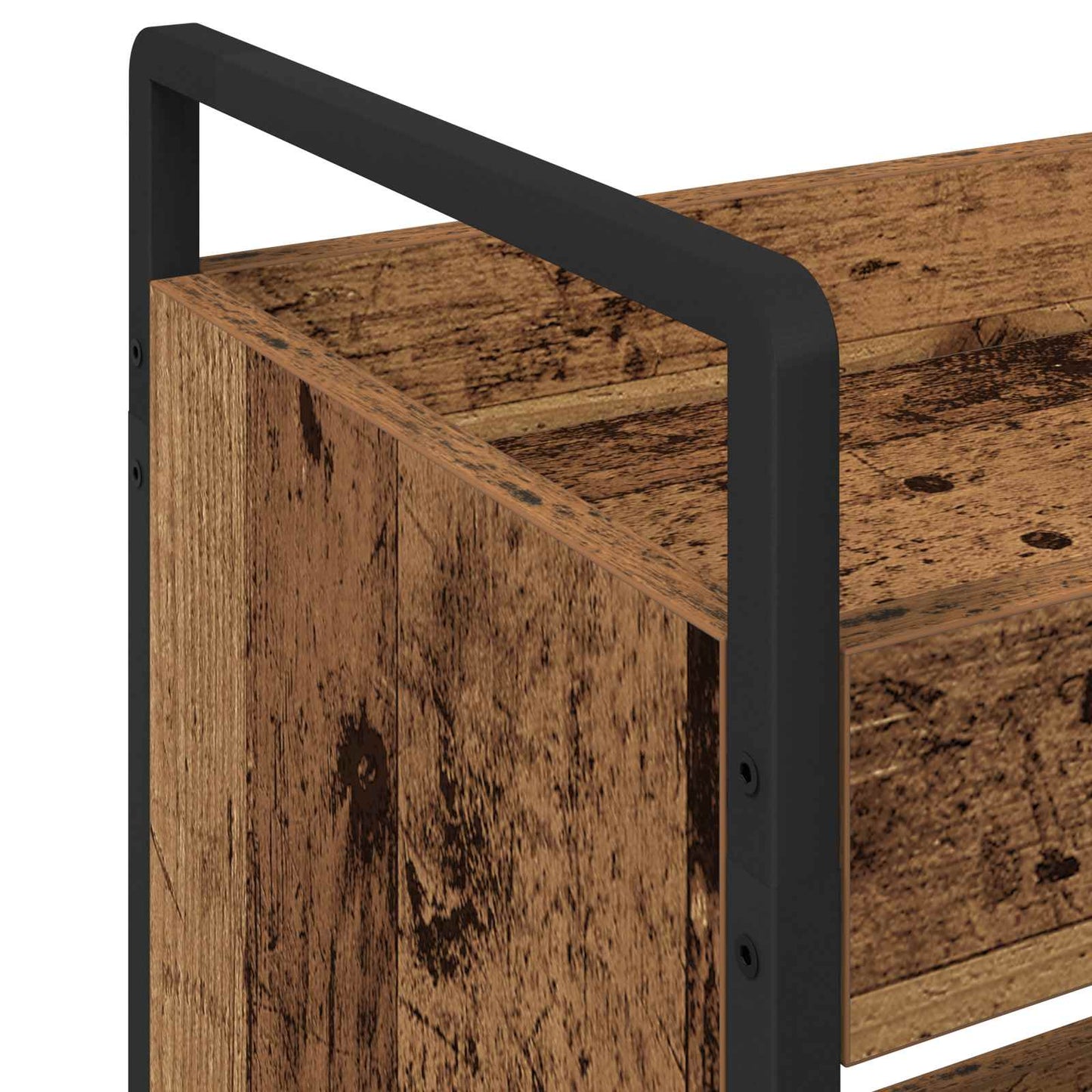 Keuken Trolley Oudhout 70 x 30 x 82 cm Bewerkt hout is nu te koop bij PeponiXL, paradijselijk wonen!