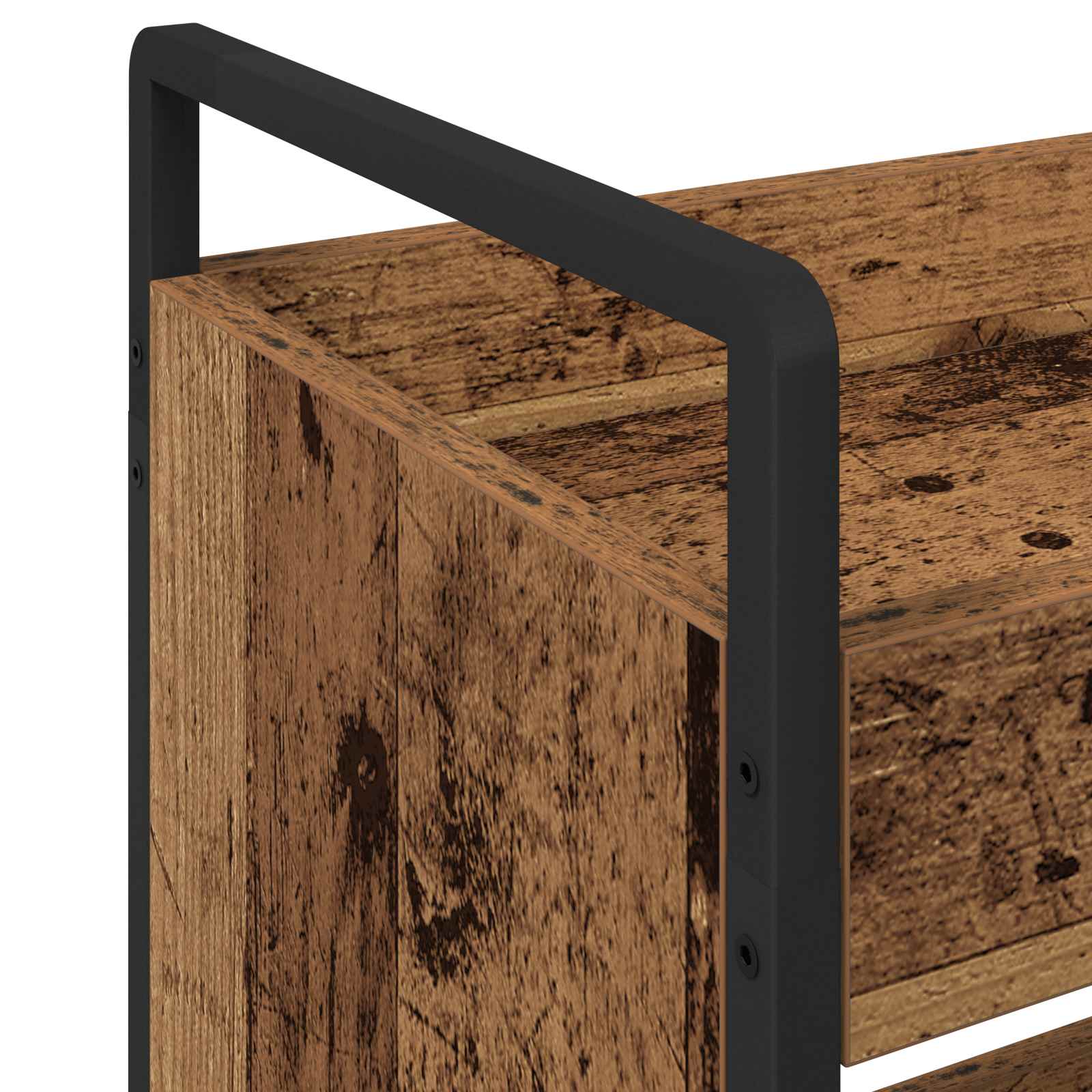 Keuken Trolley Oudhout 70 x 30 x 82 cm Bewerkt hout is nu te koop bij PeponiXL, paradijselijk wonen!
