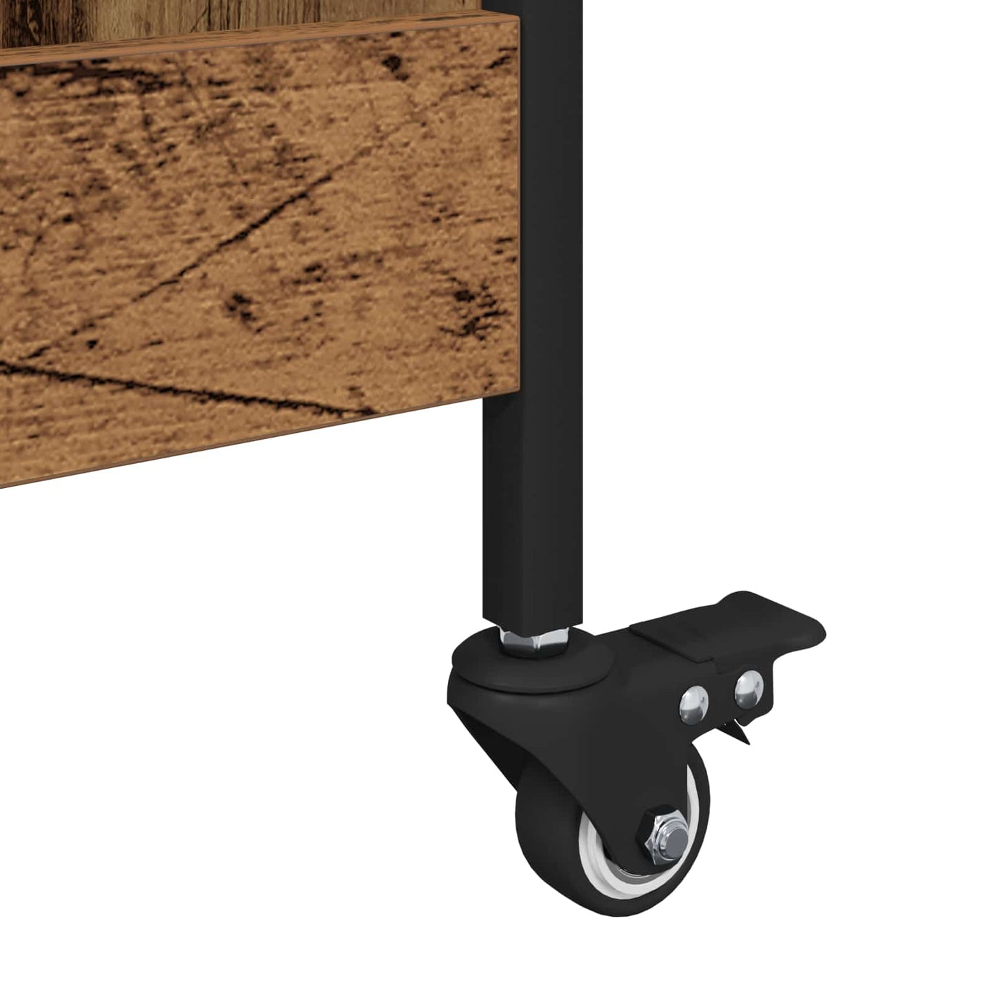 Keuken Trolley Oudhout 70 x 30 x 82 cm Bewerkt hout is nu te koop bij PeponiXL, paradijselijk wonen!
