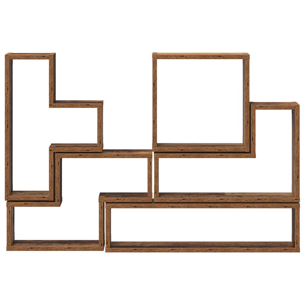 Wandplank Wandgemonteerd met opslag Oudhout 96 x 12 x 64 cm is nu te koop bij PeponiXL, paradijselijk wonen!
