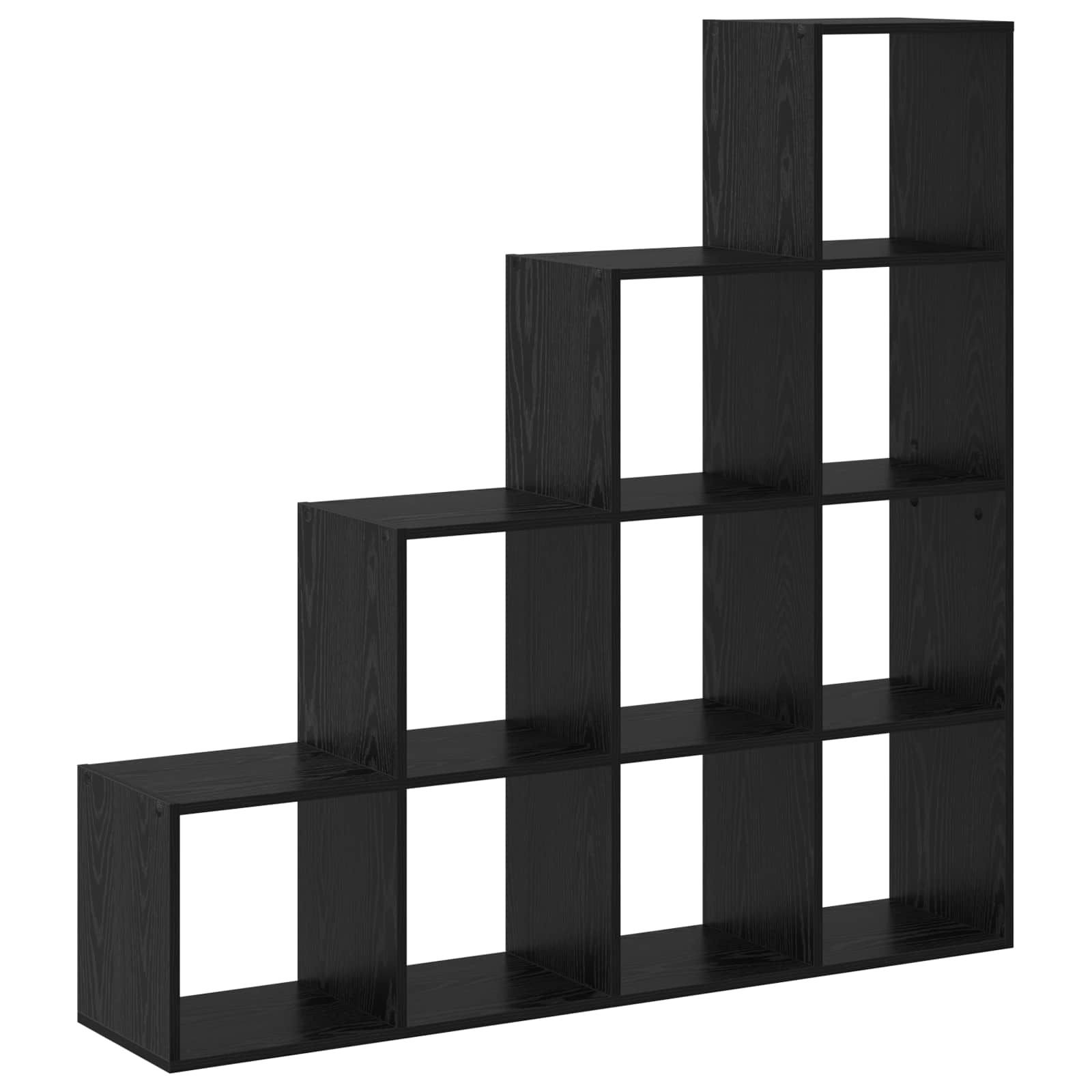 Kamerscherm Boekenkast Zwart Eiken 131,5 x 29 x 131,5 cm is nu te koop bij PeponiXL, paradijselijk wonen!
