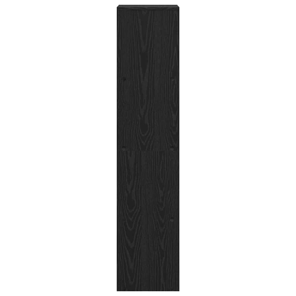 Kamerscherm Boekenkast Zwart Eiken 131,5 x 29 x 131,5 cm is nu te koop bij PeponiXL, paradijselijk wonen!