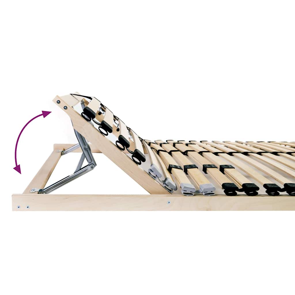 Lattenbodem Bruin 100 x 190 cm Massief beukenhout is nu te koop bij PeponiXL, paradijselijk wonen!