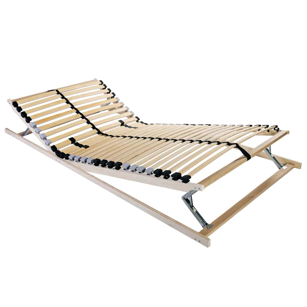 Lattenbodem Bruin 120 x 190 cm Massief beukenhout is nu te koop bij PeponiXL, paradijselijk wonen!