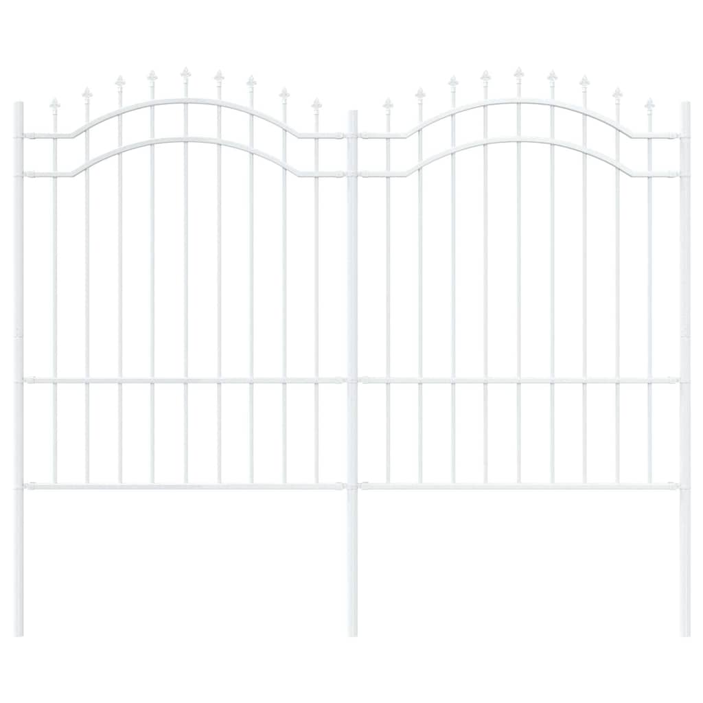 Tuinhek Wit 240 x 190 cm Poedergecoat staal is nu te koop bij PeponiXL, paradijselijk wonen!