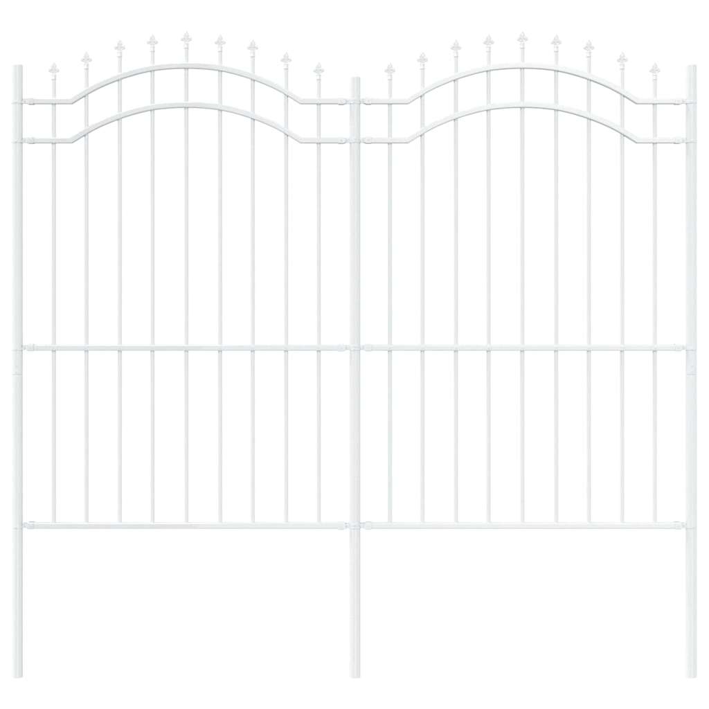 Tuinhek Wit 240 x 215 cm Poedergecoat staal is nu te koop bij PeponiXL, paradijselijk wonen!