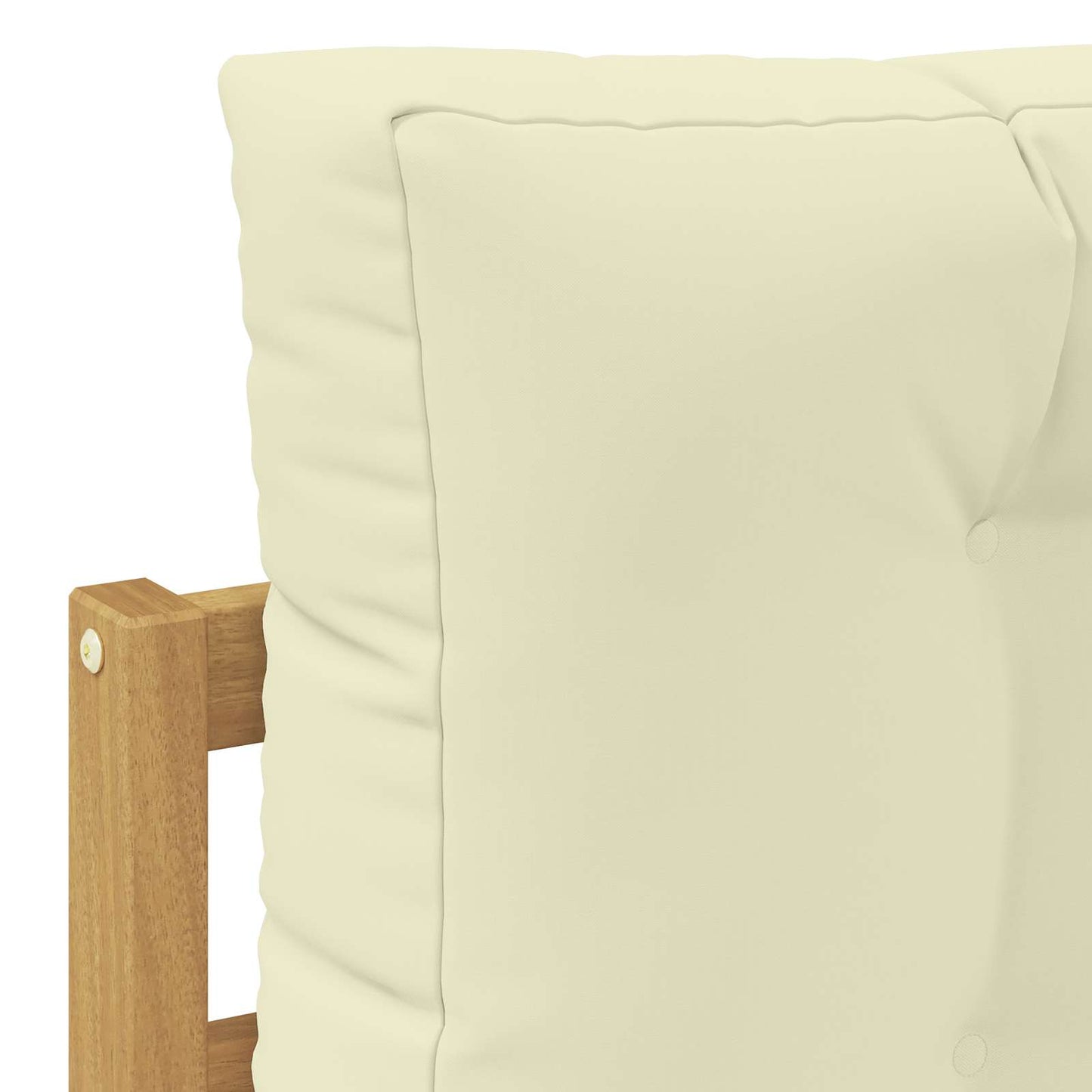 Buiten bankenset met kussen 6 pcs Wit en crèmekleurig is nu te koop bij PeponiXL, paradijselijk wonen!