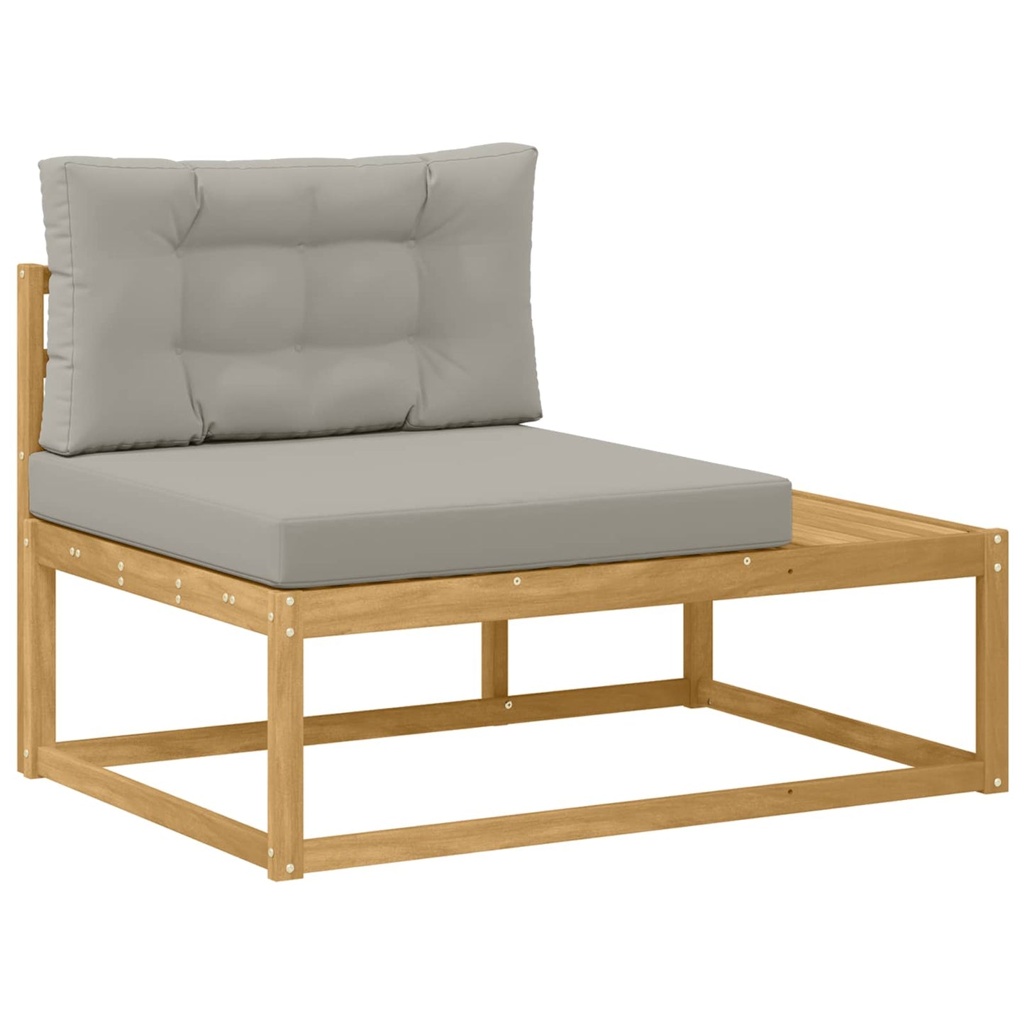 Buiten bankenset met kussen Wit 277,5 x 198,5 x 73 cm Polyester is nu te koop bij PeponiXL, paradijselijk wonen!